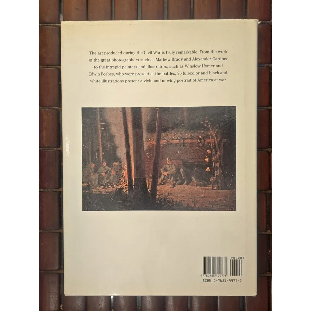 The Civil War in Art: A Visual Odyssey by Doranne Jacobson 1996 Hardcover Illus.